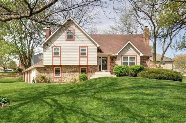 Incredible curb appeal with this large, corner lot
