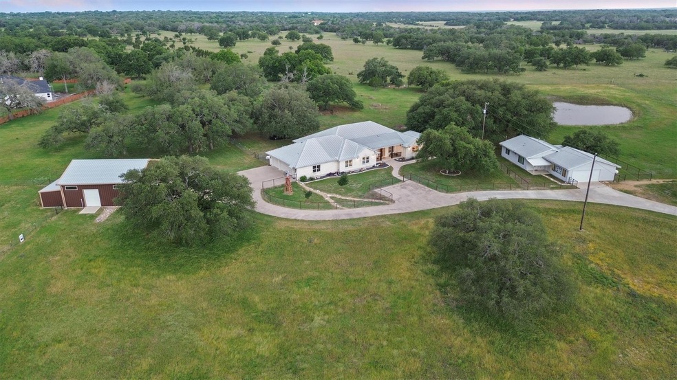 Aerial view of property and surrounding area