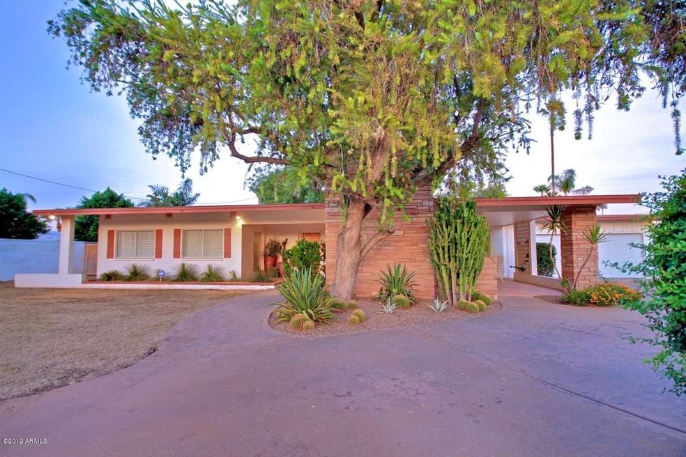 Front of the home