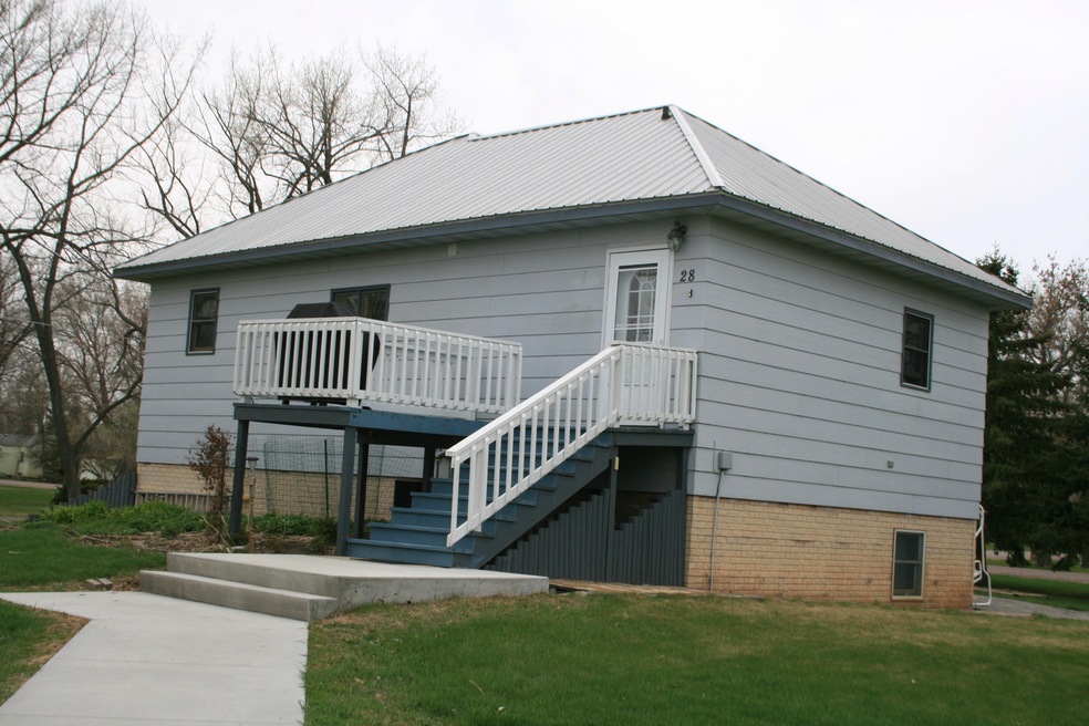 East side of home