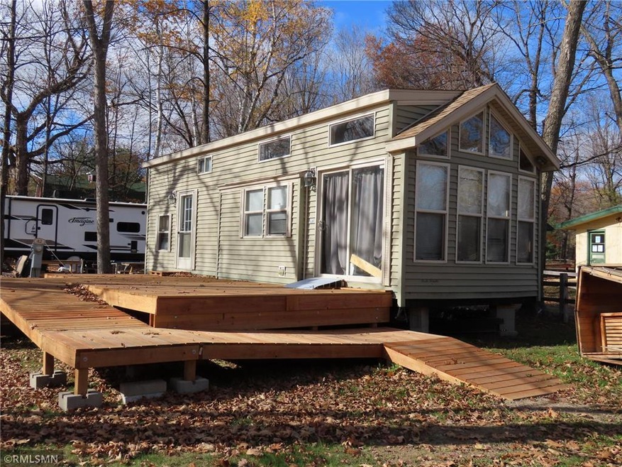 Front of the Park Model RV