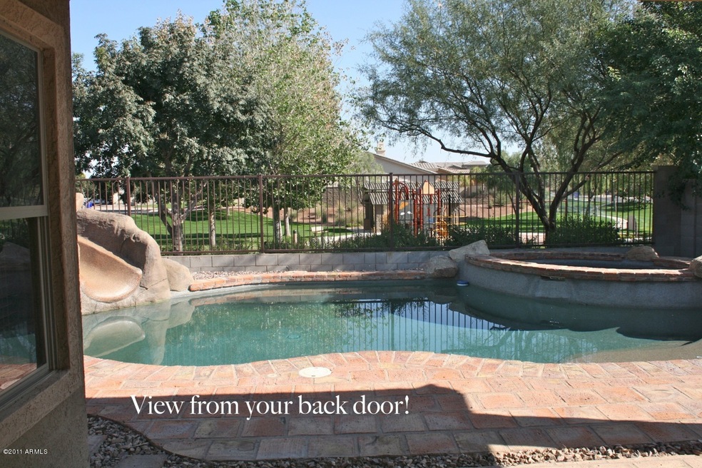 View from back door