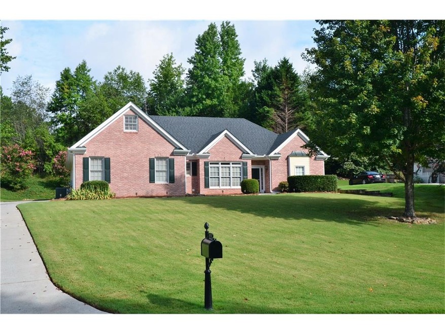 View from the street. Lot is .46 sacres. Very priv