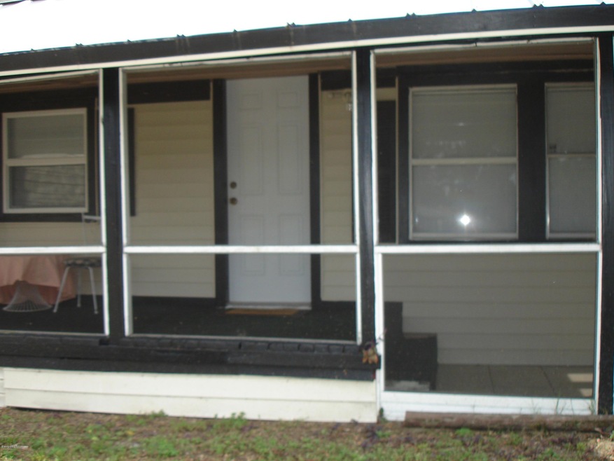 Front Door and Screened Porch