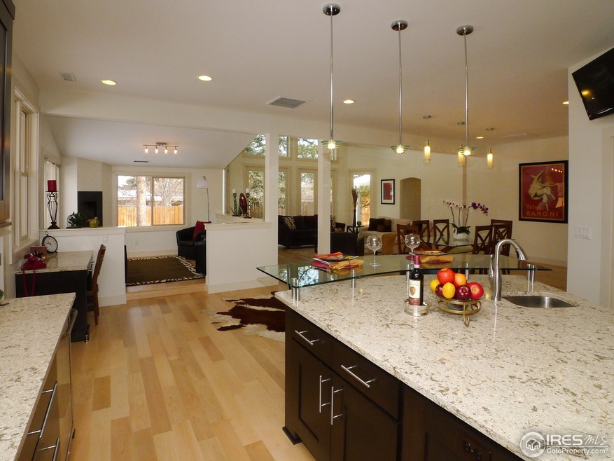 Dramatic Open Floor Plan