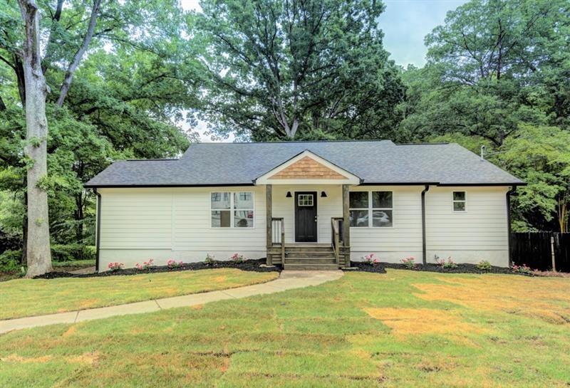 Total renovation on an extra large lot, walking di