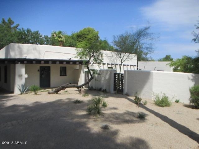 front of main home