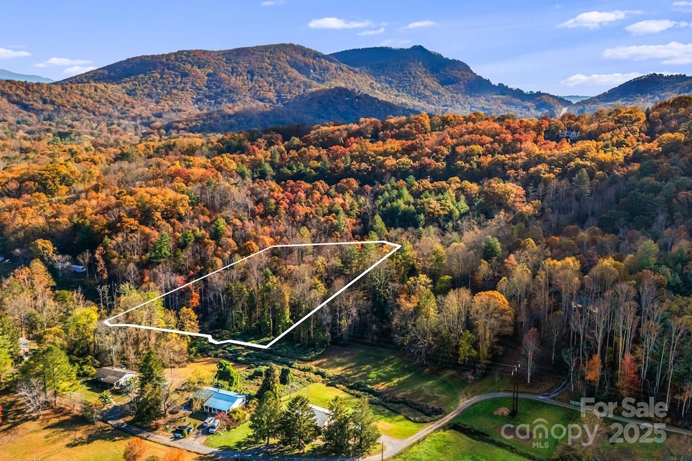 Lot 2 Willow Creek Drive backs up to Federal Land with the Mountain to Sea Trail and Blue Ridge Parkway