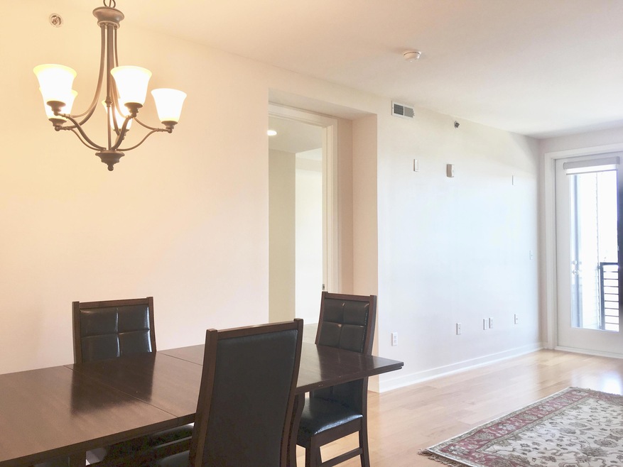 Living Room/Dining Room w/fresh paint