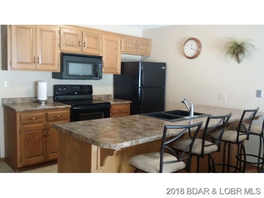 Kitchen with new Tile floor