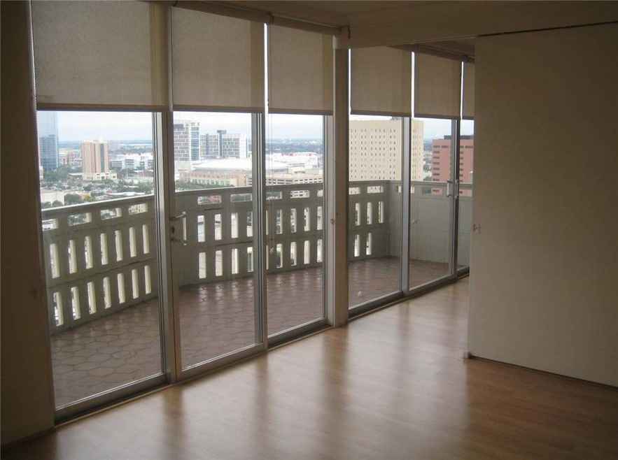 bedroom toward balcony