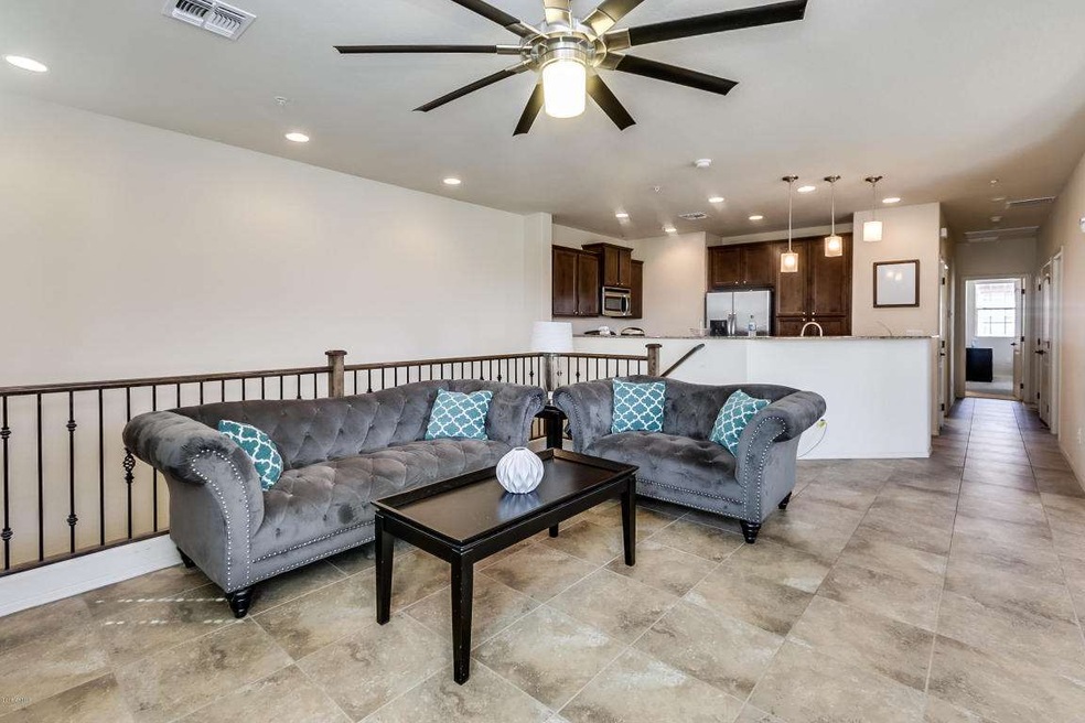 Living Room w/ Neutral Tile