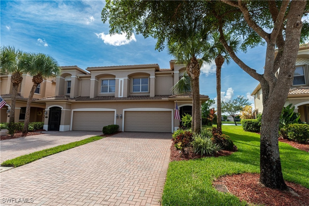 View of front of home featuring decorative drivewa