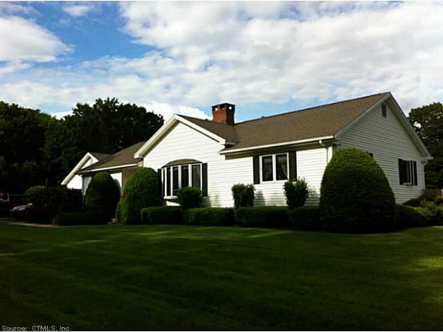 Exterior Front. Ranch - one level living.