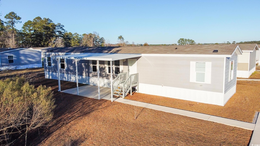 View of rear view of house