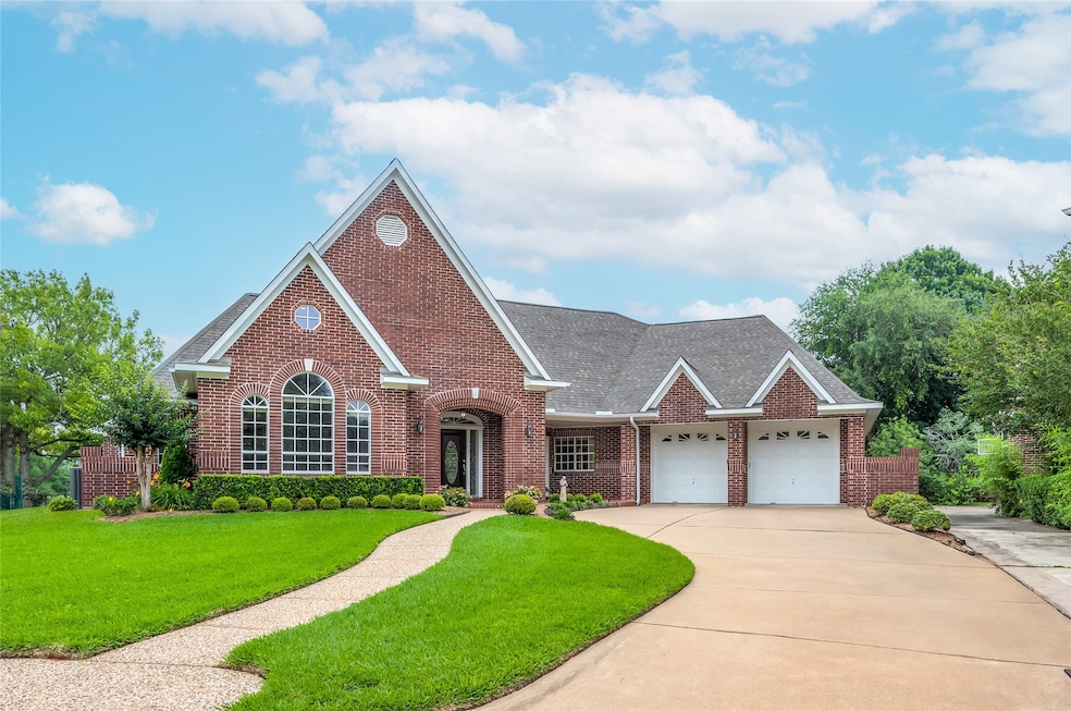 PRISTINE, custom-built, 1-story located on a prime