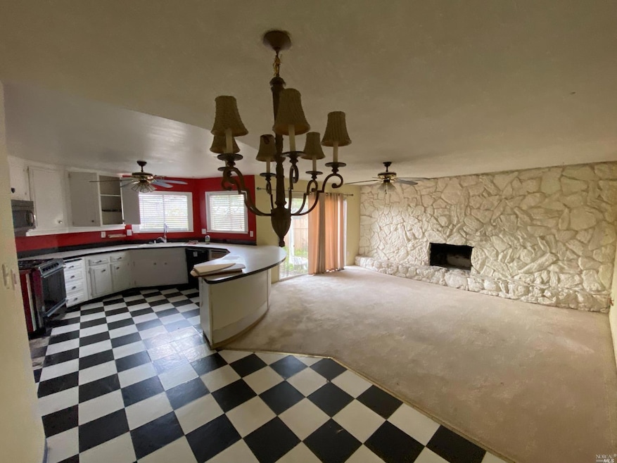 Kitchen and Family Room