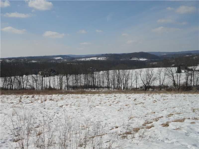 View. View looking southwest from barn