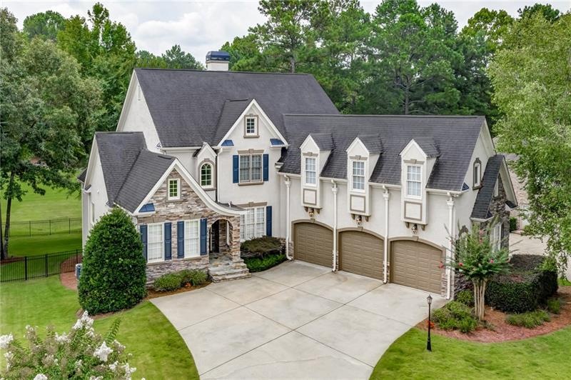 Distinctive elegance, unique floor plan, and stunn