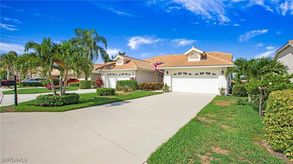 Front of the property featuring the lush updated l