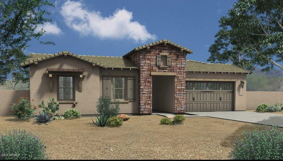 LMD 144 Front Elevation - Ranch