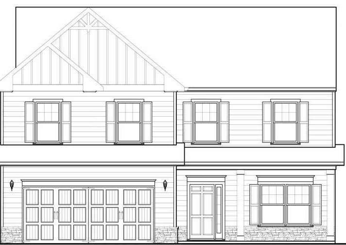 Exterior Front. Elevation C
