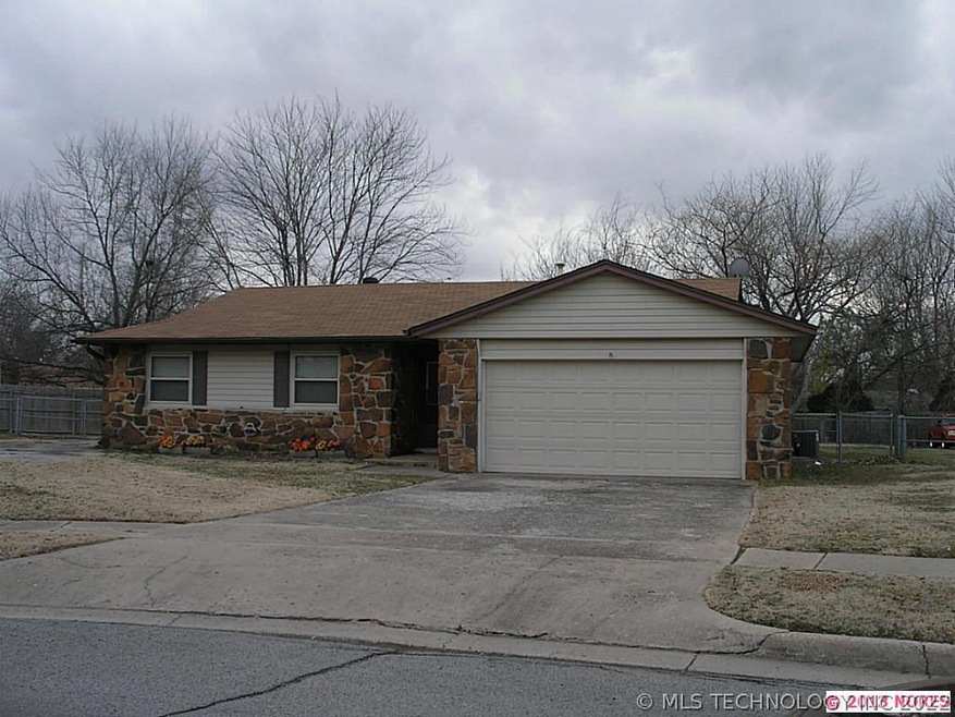 Front view of house