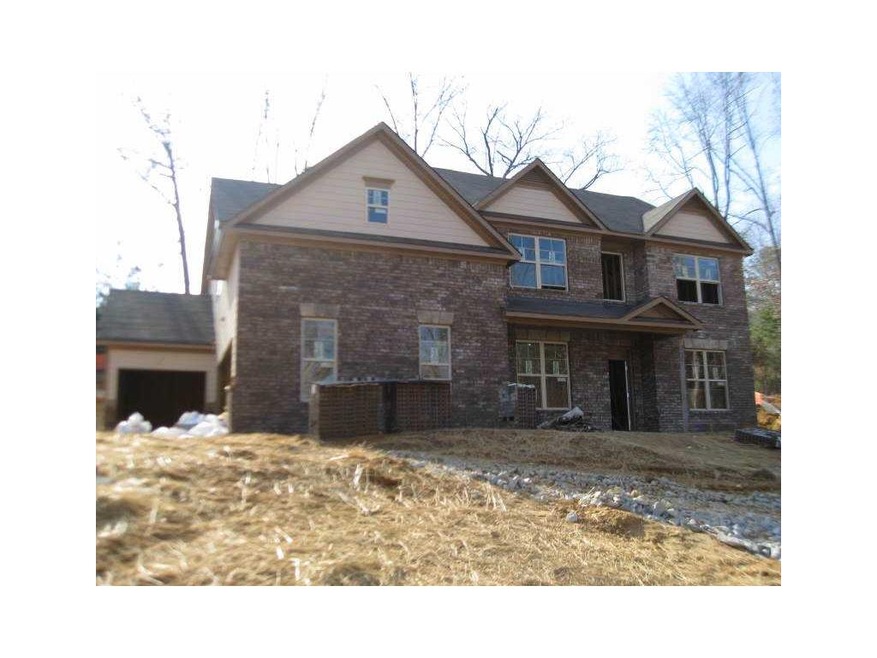 Exterior Front. Front of home under construction