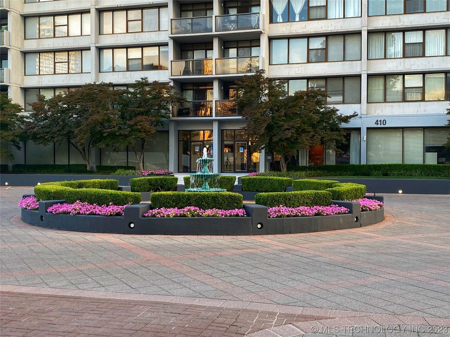 Entrance to the 410 Building at Central Park