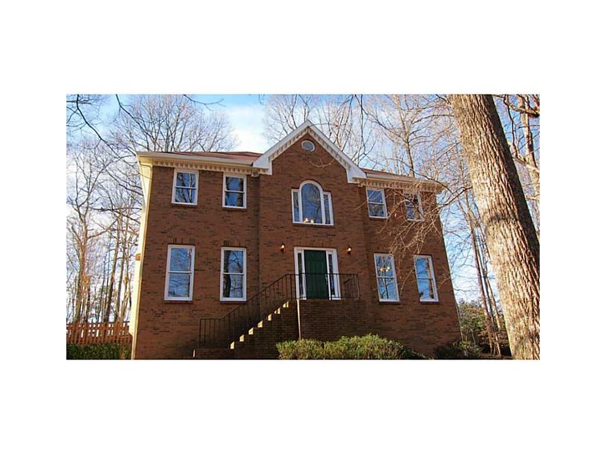 Exterior Front. Stately brick front traditional