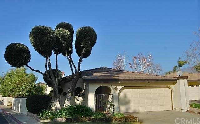 Lovely single-story Upland home with brand new pai