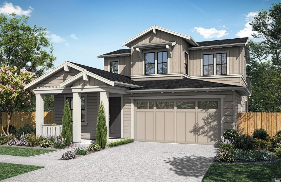 Arden Healdsburg Plan 4 shown with Homestead eleva