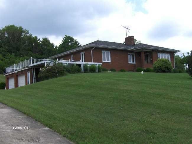 Exterior Front. Beautiful Country Setting.  Large 