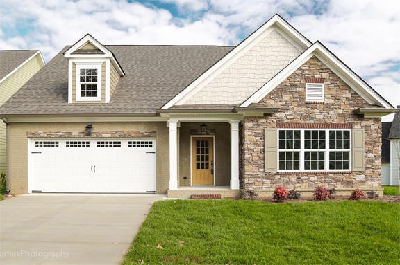 Stock Photo Home under construction