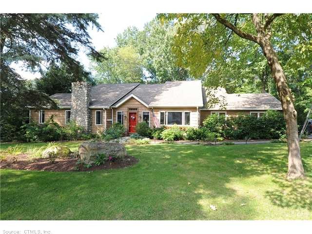 Exterior Front. Enviable ranch in Candlewood Lake 