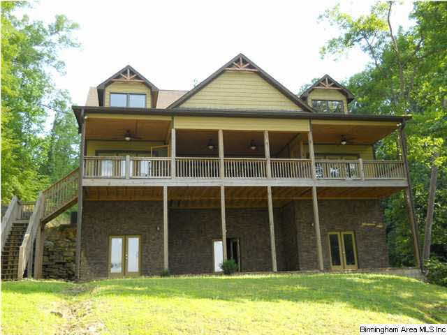 Upper and Lower Decks Span the Waterfront Side of 
