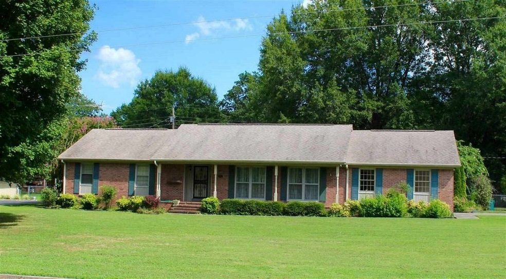 Front view from Janet Road