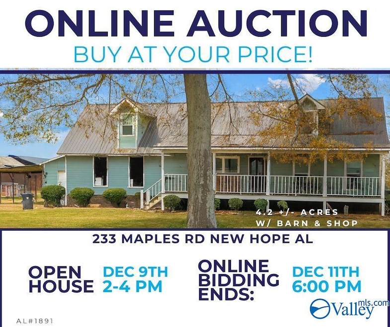 233 Maple Rd, New Hope, AL 35760 - photo 1