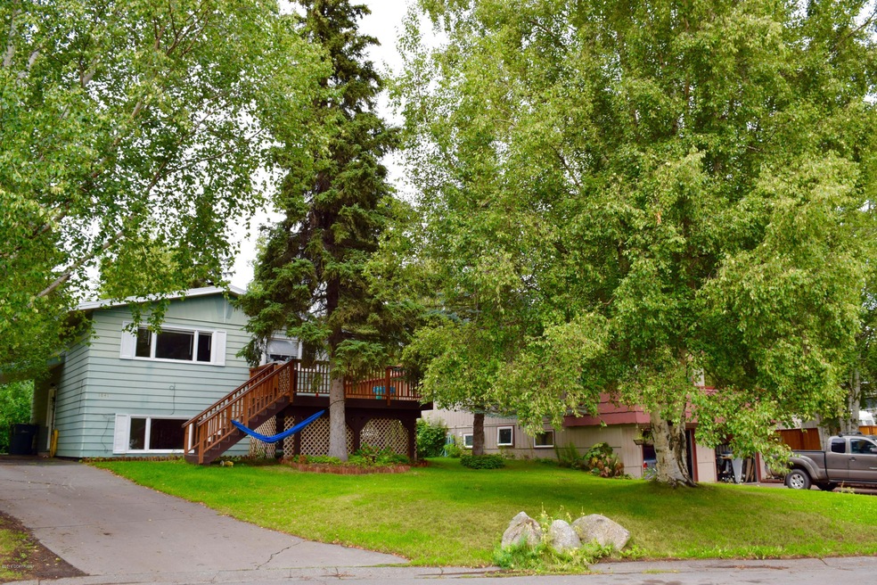 Front of the house