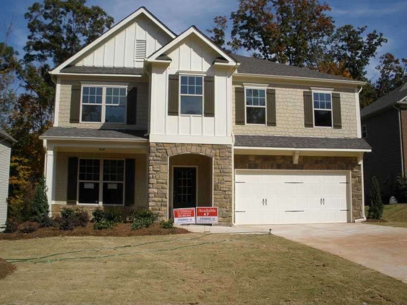 Exterior Front. Front evelvation - homesite 47