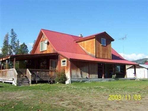 Rear/side view of house