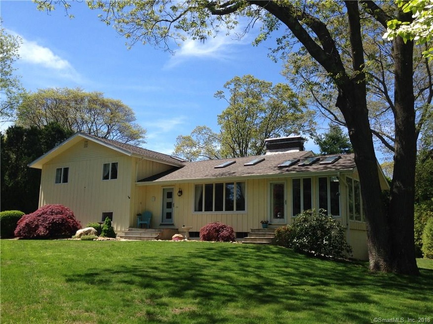 The lovely renovation of this spacious split level