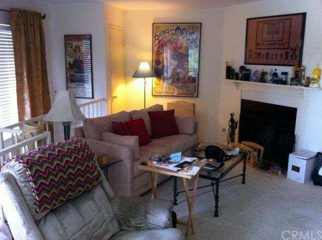 Living Room with Fireplace
