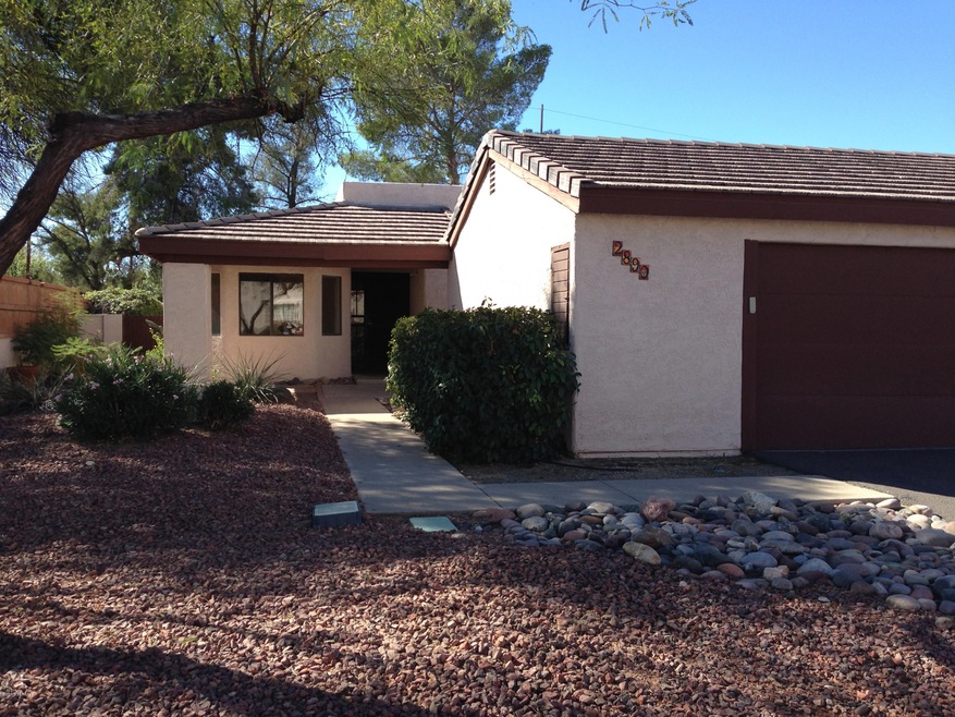 Front Sidewalk & front of home