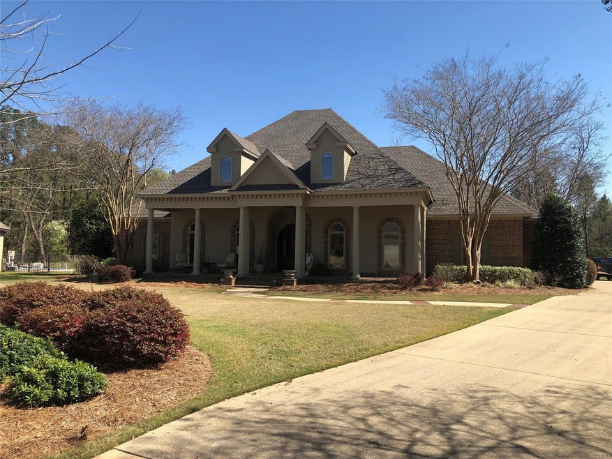 front from driveway
