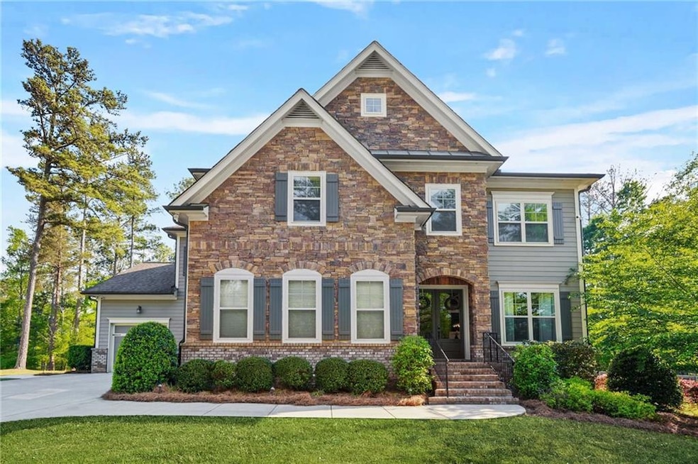 View of front of house featuring 3 Car Garage side and front entry