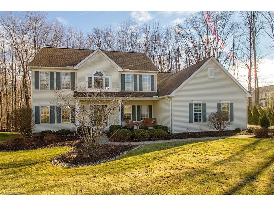 Petros built Colonial on professionally landscaped
