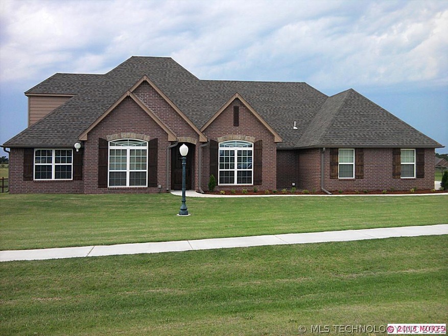 Like new full brick home on an acre lot with appro
