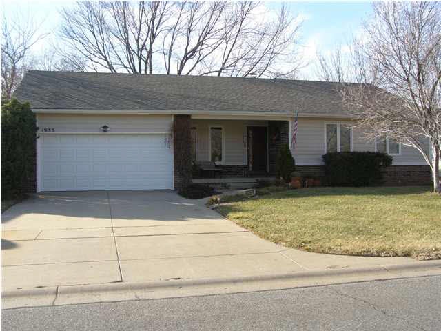 Front of home on quiet street