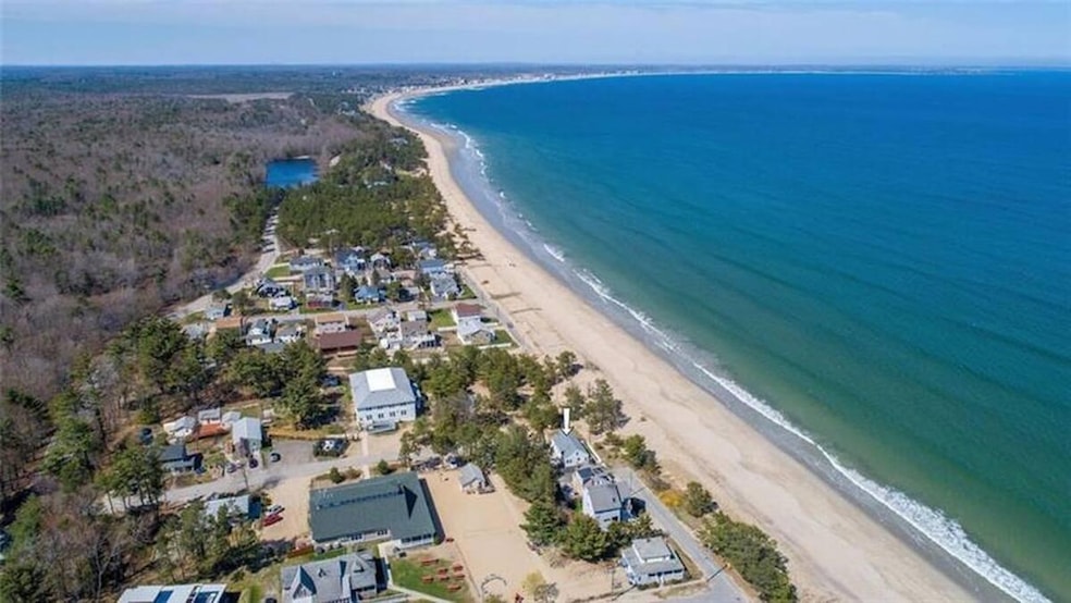 Saco Aerial of Beach